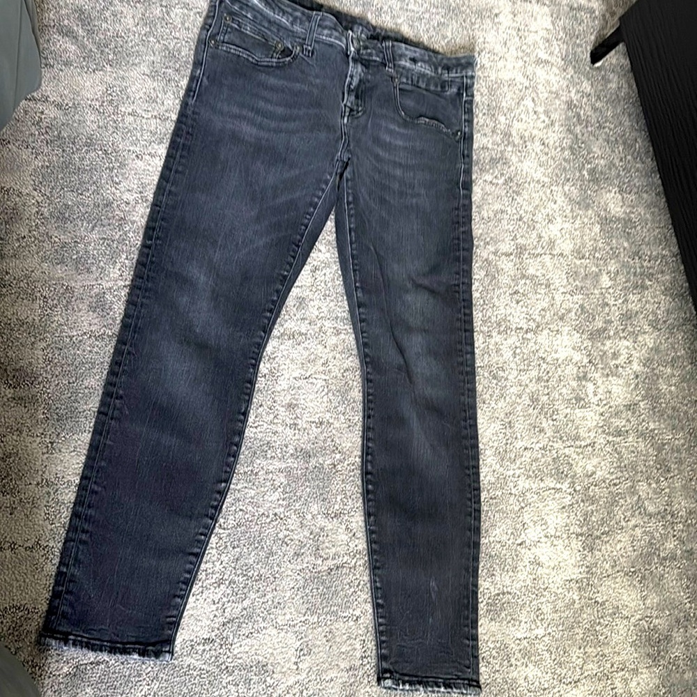 R13 Boy Skinny‎ jeans grey/black size 28